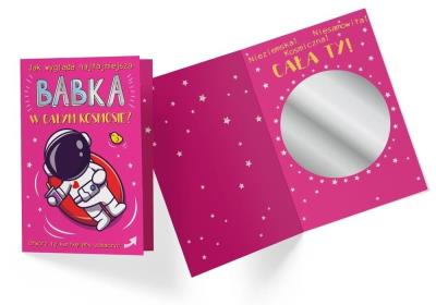 Opakowanie Karnet B6 DK-852 Najfajniejsza babka... (lusterko)