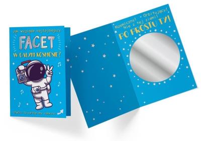 Opakowanie Karnet B6 DK-853 Najfajniejszy facet... (lusterko)