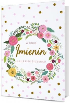 Opakowanie Karnet B6 Imieniny HM200-2309