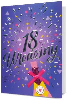 Opakowanie Karnet B6 Osiemnastka HM200-2265