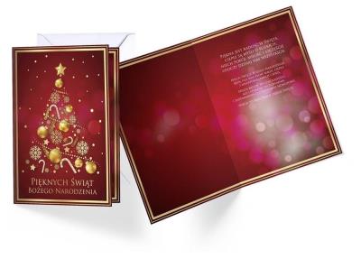 Opakowanie Karnet B6 PP-2163 Boże Narodzenie