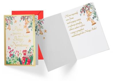 Opakowanie Karnet B6 PP-2225 Boże Narodzenie