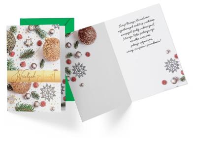 Opakowanie Karnet B6 PP-2230 Boże Narodzenie