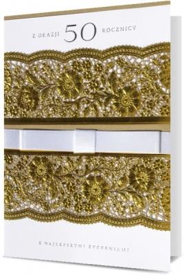 Opakowanie Karnet B6 Rocznica ślubu KL HM100-1037