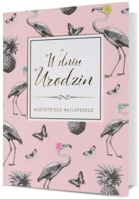 Opakowanie Karnet B6 Urodziny HM200-2261