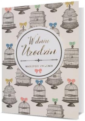 Opakowanie Karnet B6 Urodziny HM200-2262