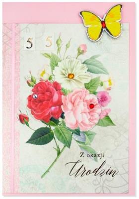 Opakowanie Karnet B6 Urodziny (wymienne cyf.) HM200-2346