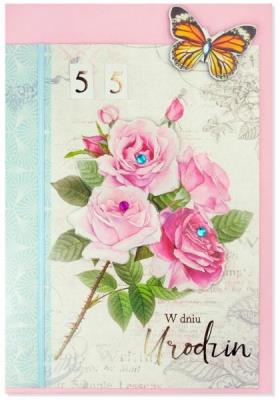 Opakowanie Karnet B6 Urodziny (wymienne cyf.) HM200-2348