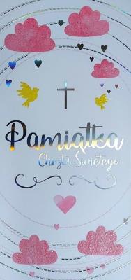 Opakowanie Karnet Chrzest dziewczynka SE - 002