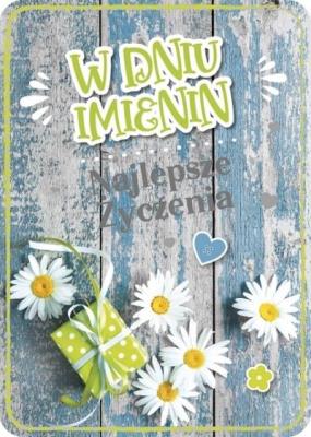 Opakowanie Karnet Imieniny GM-767