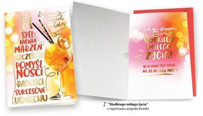 Opakowanie Karnet MP-0045 Urodziny drink