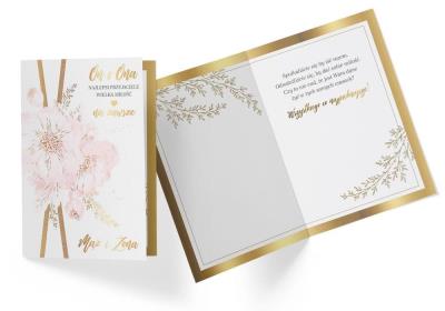 Opakowanie Karnet PR-349 Ślub