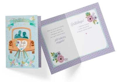 Opakowanie Karnet PR-350 Ślub