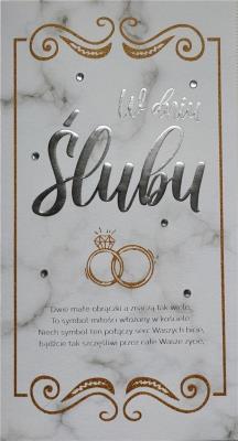 Opakowanie Karnet Ślub 5K - 008