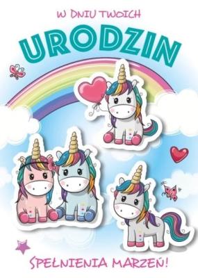 Opakowanie Karnet Urodziny GM-402