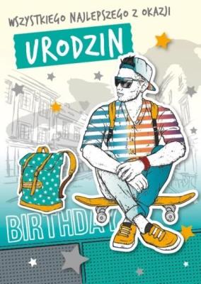 Opakowanie Karnet Urodziny GM-404