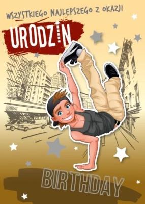 Opakowanie Karnet Urodziny GM-468