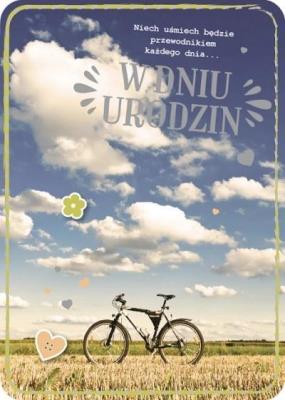 Opakowanie Karnet Urodziny GM-763