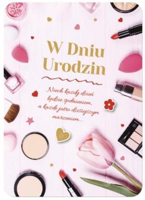 Opakowanie Karnet Urodziny GM-780