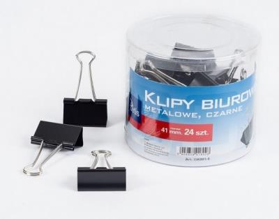 Opakowanie Klipsy biurowe 24szt. GK001-E