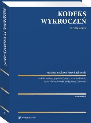 Okładka książki Kodeks wykroczeń. Komentarz