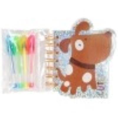 Opakowanie Kołonotes pies z długopisami