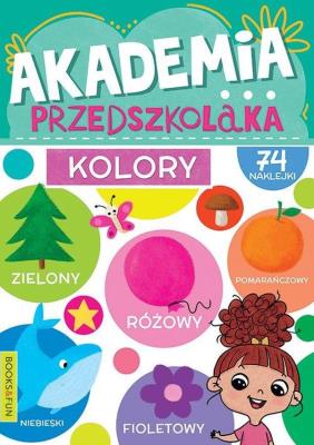 Okładka książki Kolory. Akademia przedszkolaka