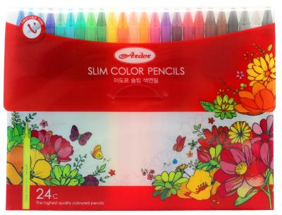 Opakowanie kredki wykręcane Dong-a Ardor 24 kolory