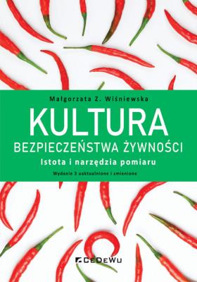 Kultura bezpieczeństwa żywności w.3. Autor: red. Małgorzata Z. Wiśniewska. SmakLiter.pl Okładka książki Kultura bezpieczeństwa żywności w.3