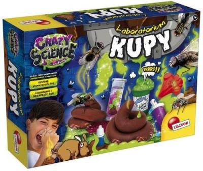 Opakowanie Lisciani Crazy Science Laboratorium Kupy