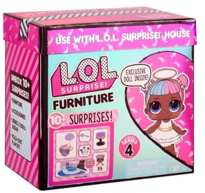 Opakowanie LOL Suprise Furniture with Doll Sweet Boardwalk