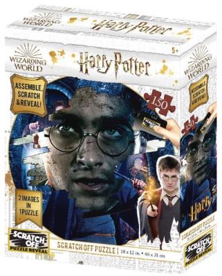 Magiczne puzzle zdrapka 150 HP Harry. Wydawca: Rebel. SmakLiter.pl Opakowanie Magiczne puzzle zdrapka 150 HP Harry