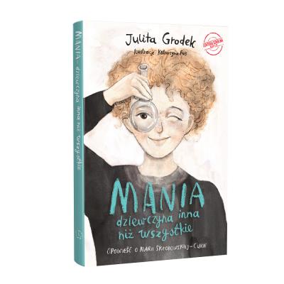 Mania dziewczyna inna niż wszystkie. Autor: Katarzyna Fus. SmakLiter.pl Okładka książki Mania dziewczyna inna niż wszystkie