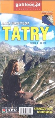 Mapa - Tatry 2021. Autor: Opracowanie zbiorowe. SmakLiter.pl Okładka książki Mapa - Tatry 2021