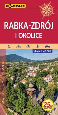 Okładka książki Mapa tur. - Rabka-Zdrój i okolice 1:40 000 w.6