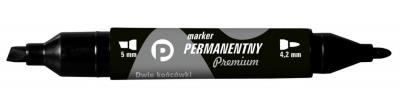 Opakowanie Marker perman. czarna 2 końcówki (12szt.) KM502-V2