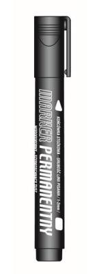 Opakowanie Marker permanentny czarny (12szt.) KM102-VO