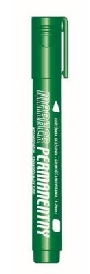 Opakowanie Marker permanentny zielony (12szt.) KM102-ZO
