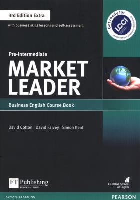 Okładka książki Market Leader 3E Extra Pre-Intermediate SB + DVD
