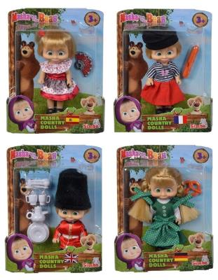 Opakowanie Masza w strojach narodowych, 4 rodzaje