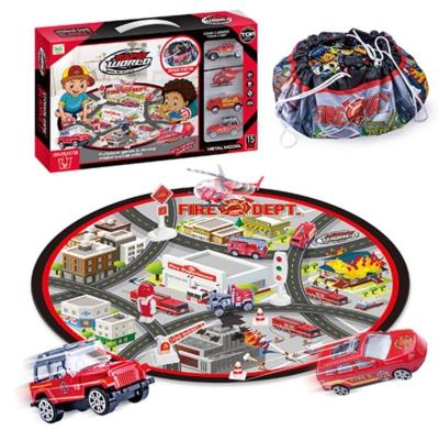 Opakowanie Mata-worek z pojazdami Straż pożarna