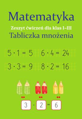 Okładka książki Matematyka. Tabliczka mnożenia SP 1-3