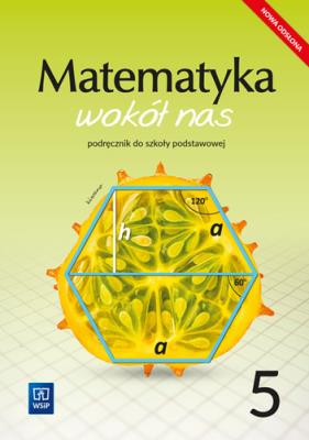 Okładka książki Matematyka wokół nas podręcznik dla klasy 5 szkoły podstawowej 177788