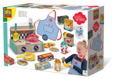 Mega zestaw do zabawy w kuchnie. Wydawca: SES NL. SmakLiter.pl Opakowanie Mega zestaw do zabawy w kuchnie