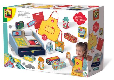 Mega zestaw do zabawy w supermarket. Wydawca: SES NL. SmakLiter.pl Opakowanie Mega zestaw do zabawy w supermarket