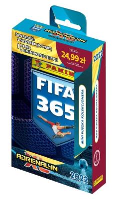 Mini puszka kolekcjonera Adrenalyn 2022. Wydawca: Panini. SmakLiter.pl Opakowanie Mini puszka kolekcjonera Adrenalyn 2022