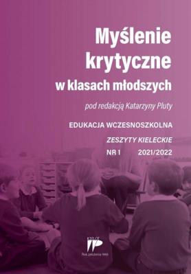 Myślenie krytyczne w klasach... EW 1 2021/2022. Autor: red. Katarzyna Pluta. SmakLiter.pl Okładka książki Myślenie krytyczne w klasach... EW 1 2021/2022
