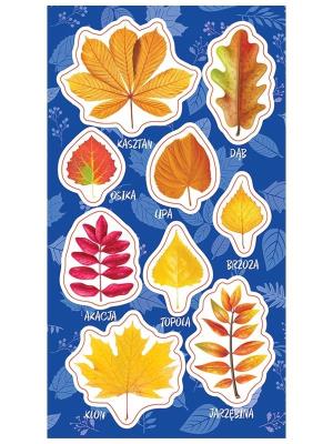 Opakowanie Naklejki Jesienne liście