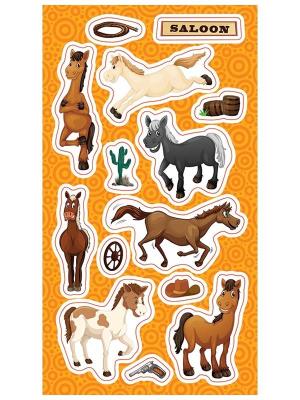 Opakowanie Naklejki Koniki