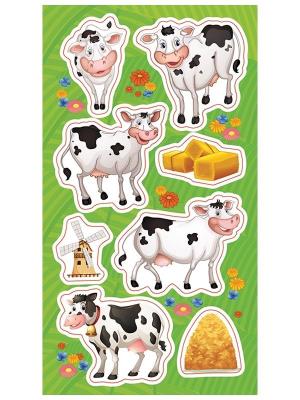 Opakowanie Naklejki Krówki